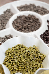 green coffee beans