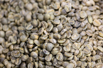 green coffee beans