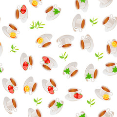 illustration of tea cup