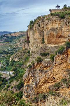 view in Ronda, Spain