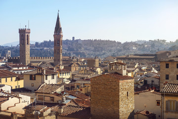 Fototapeta na wymiar Florence from height