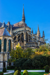Notre-Dame de Reims cathedral (Our Lady of Reims, 1275). France.
