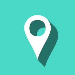 navigation icon stock vector illustration flat design