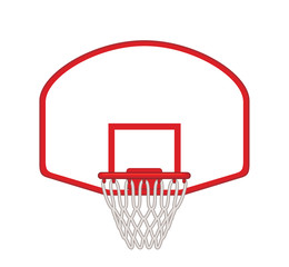basketball hoop and backboard © yojo