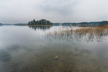 Lake Gavle, Trakai, Lithuania
