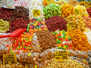 Varieties of Turkish sweets