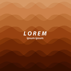 orange abstract background. smooth wavy lines, abstract wave background for presentation fashion or business