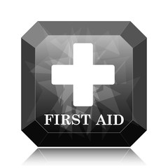 Obraz premium First aid icon