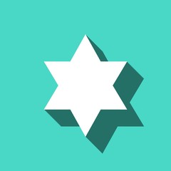 Obraz premium star icon stock vector illustration flat design