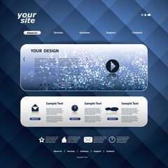 Website template