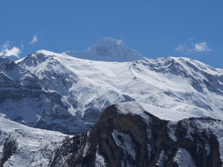 Fototapeta na wymiar view from Muktinath