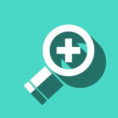 Obraz premium search icon stock vector illustration flat design