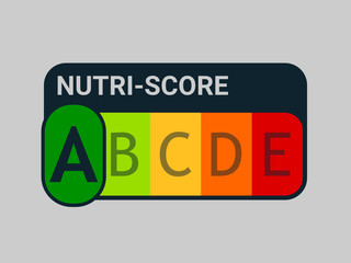 nutri-score - nutriscore - sombre - indice A