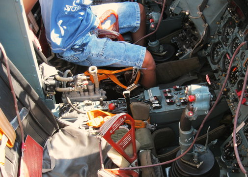 pilot cabin SU-24M, Voronezh