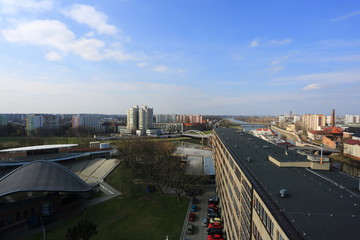 Opole stolica Polskiej piosenki, panorama miasta.