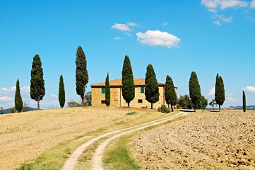 The Tuscany in Italy from the best side