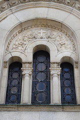 Obraz premium Vintage church window