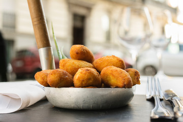 Spanish croquettes.