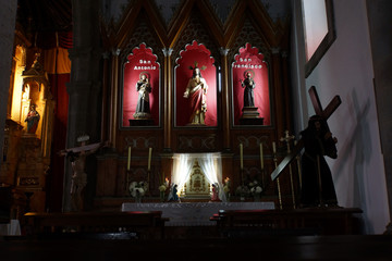 Fototapeta premium Kirche Parroquia de San Juan Crisóstom in Tafira Baja