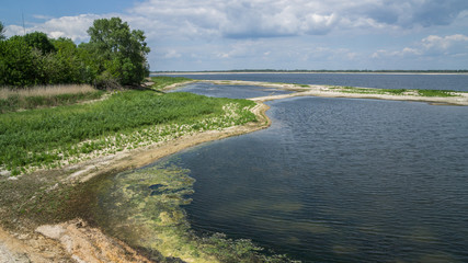 Pond cooler near the Chernobyl nuclear power plant, Ukraine