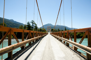 Exequiel Gonzales Bridge - Carretera Austral - Chile