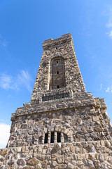 The national memorial monument on Shipka peak, Bulgaria