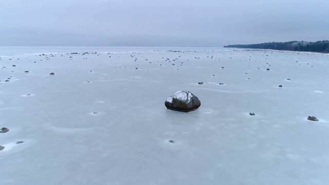 13036_View_of_the_rocks_on_the_sea_with_the_snow_on_it.mov