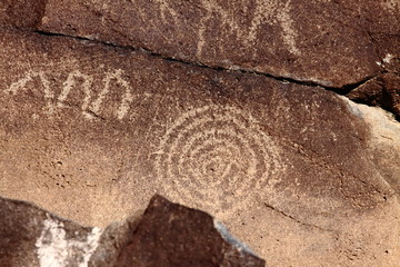 Spiral Petroglyph