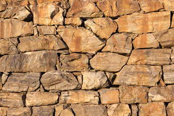 Big stone wall