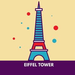 Eiffel tower icons