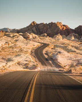 Winding Desert Road
