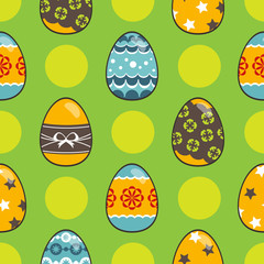 seamless pattern vector, vector background, easter theme, pattern for happy easter day