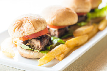 Beef burger