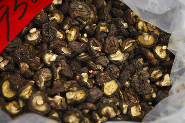 Dried shiitake mushroom