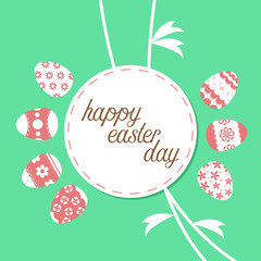 easter template annual report brochure flyer design template vector, Leaflet cover presentation abstract flat background