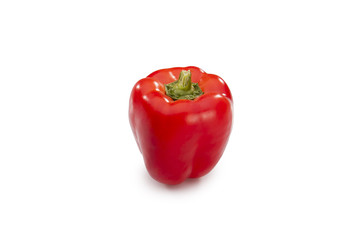 Red Pepper on White