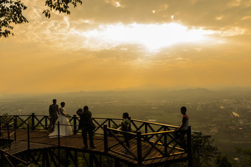 Activity in silhouette