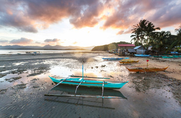 Fototapeta na wymiar Boat in Philippines