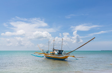 Naklejka na ściany i meble Boat in Philippines