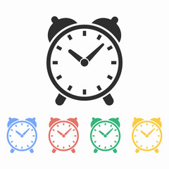 Clock - vector icon.