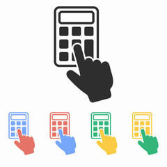 Calculator - vector icon.