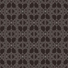 Fototapeta premium Seamless geometric triangle pattern.