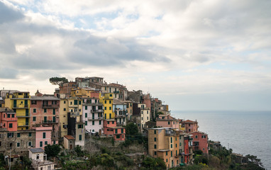 Fototapeta premium Scenic and colorful Cinque terre village in Italy