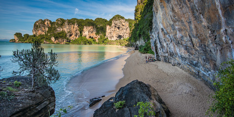 Crag near the tonsai beach - Krabi, Thailand