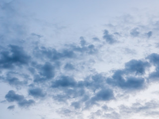 Obraz premium Blue sky and clouds background