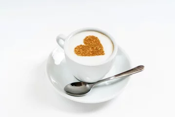Fotobehang latte art © Maksim Shebeko