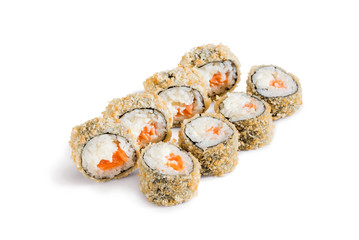 sushi isolated on the white