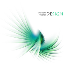 Bright vector background. Wavy lines, elements for design. Vector template for presentations, brochures, annual reports. Eps10