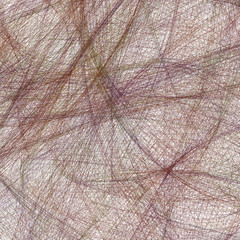 Business square abstract background with mess of chaotic lines