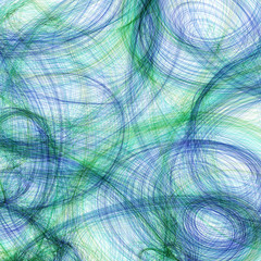 Business square abstract background with mess of chaotic lines